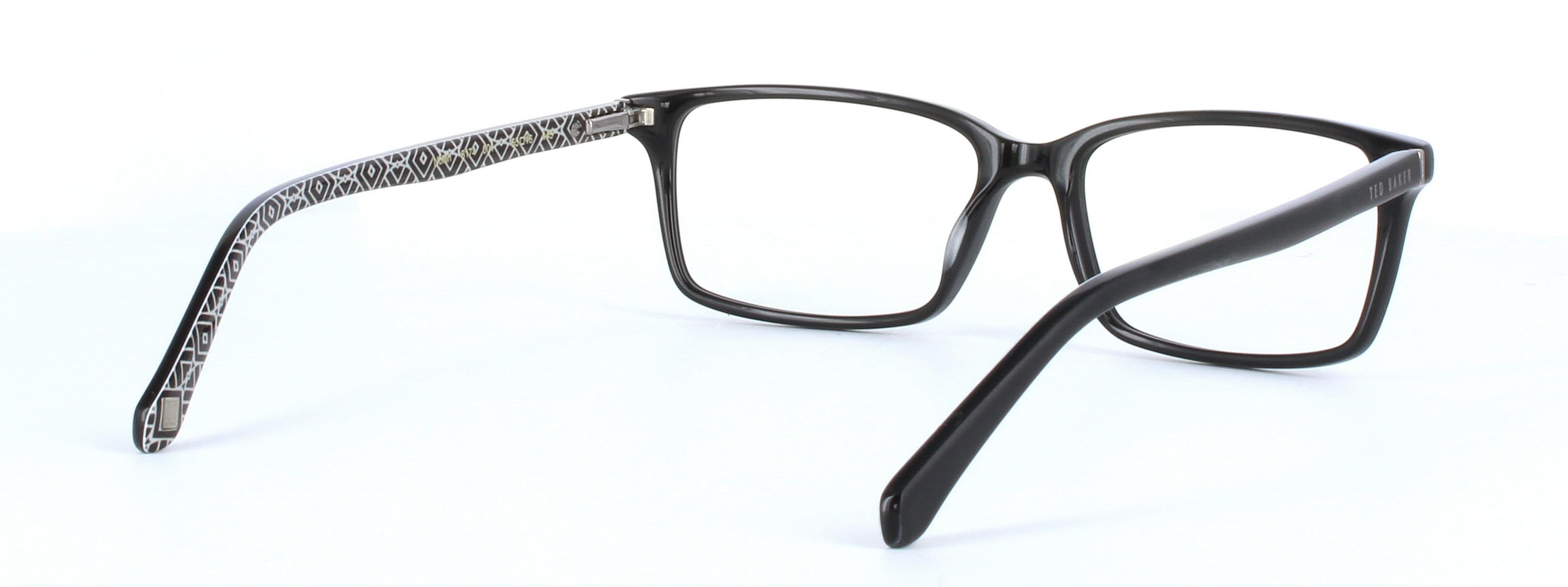Ted Baker Nolan in black - unisex acetate designer glasses by Police - image view 4