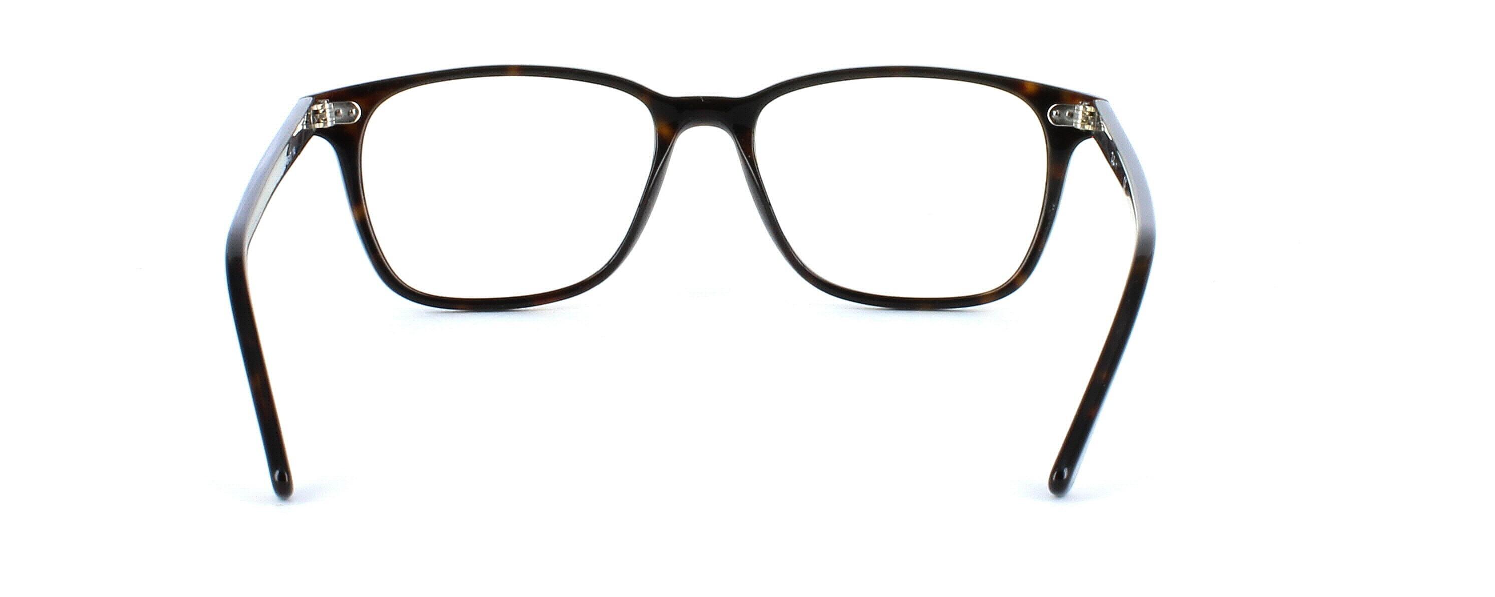Ray Ban 7119 2000 - Shiny Tortoise - Unisex rectangular shaped acetate glasses  - image view 4