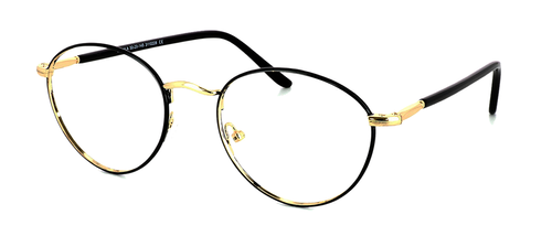 Mens gold round outlet glasses