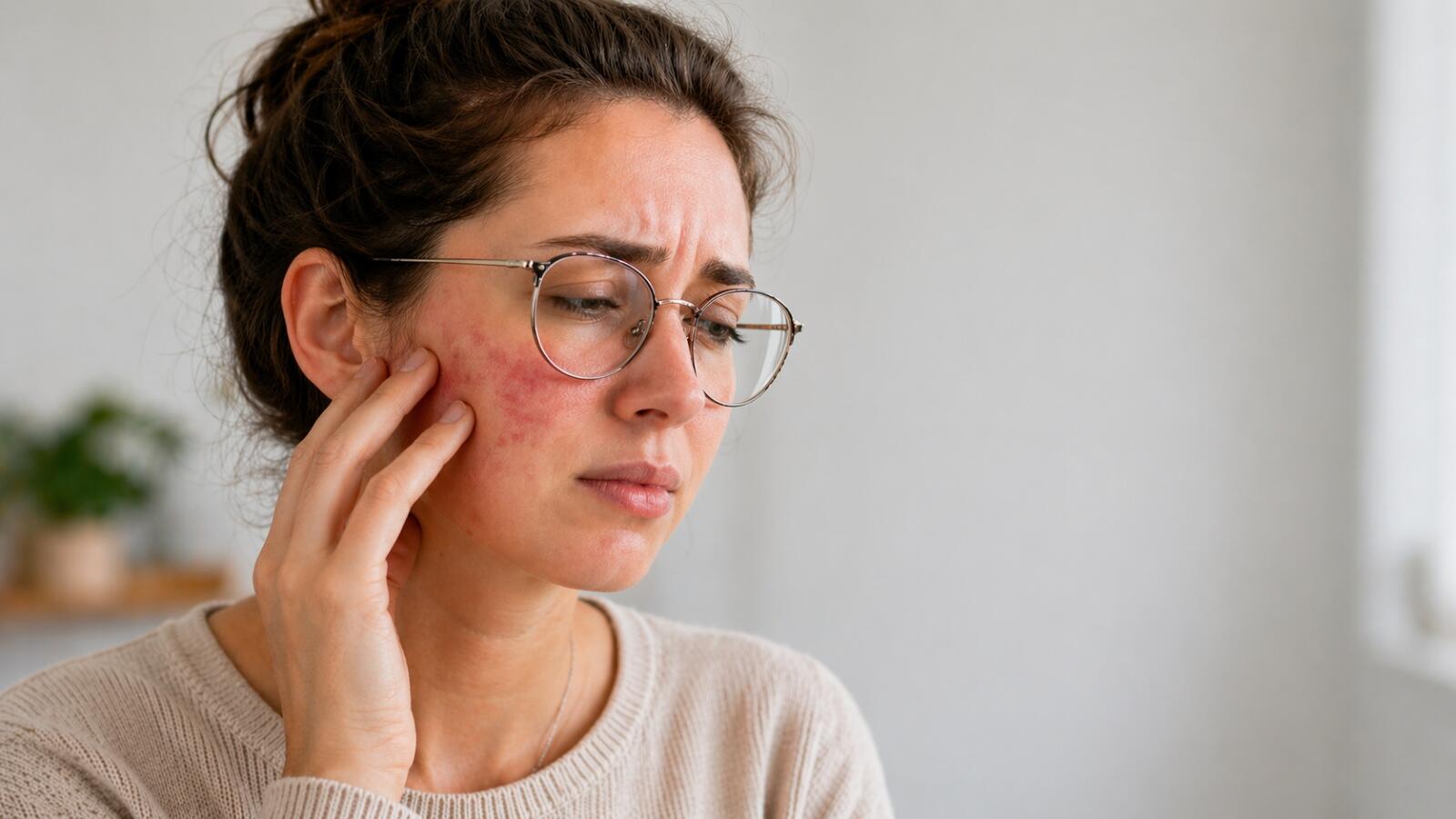 Glass Over Rash Glasses Irritating Your Skin? Causes & Fixes | Glasses2You