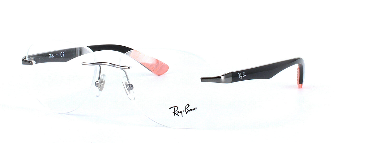 Ladies rimless Ray Ban 63681 - Silver - Image view 1