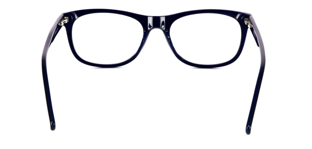 Rummi - Unisex oval shaped acetate glasses frame in shiny black - image 3