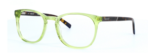 Gant 3048 095 - Ladies hand made acetate that's crystal green at the front and tortoise arms - image view 1