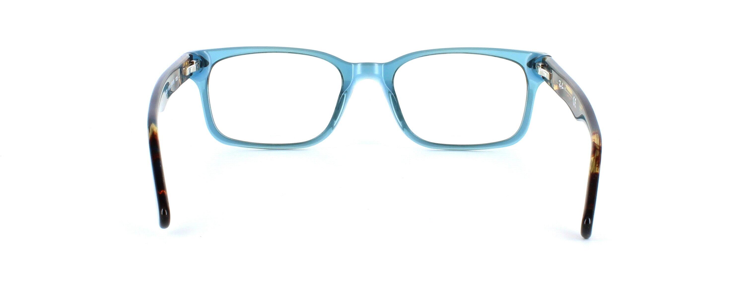 Ray Ban glasses - model 5286 8024 - unisex acetate clear blue and tortoise - image 4