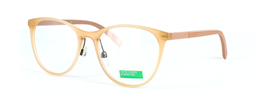 Benetton BEO1012 122 - Women's TR90 lightweight glasses frame in crystal beige - image view 1