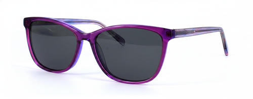 Lymington - Prescription Sunglasses - Shiny Purple front left view