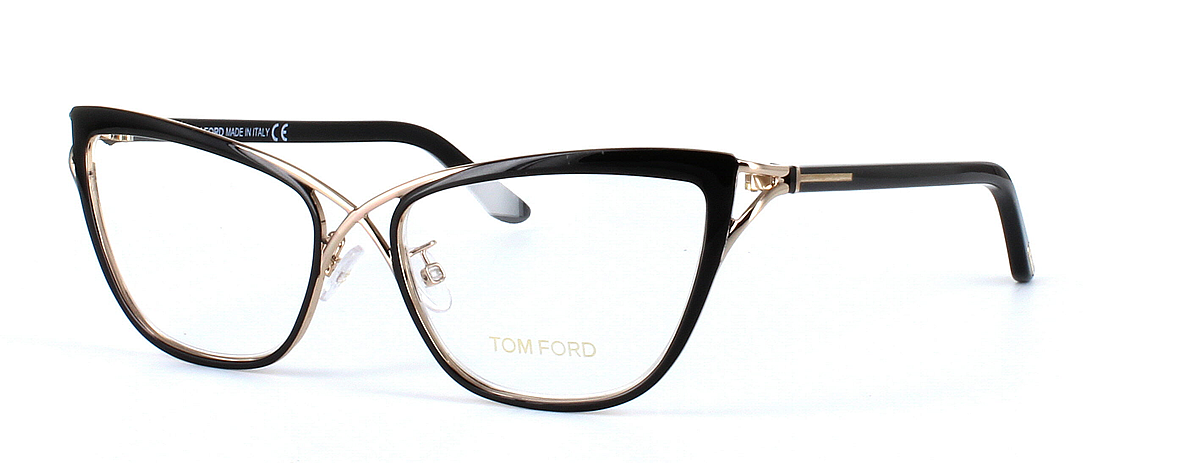 Ladies Tom Ford glasses - black & gold - image 1