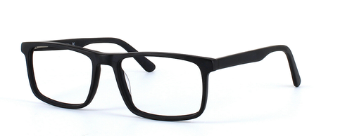 Livadia - unisex acetate glasses in matt black - image view 1