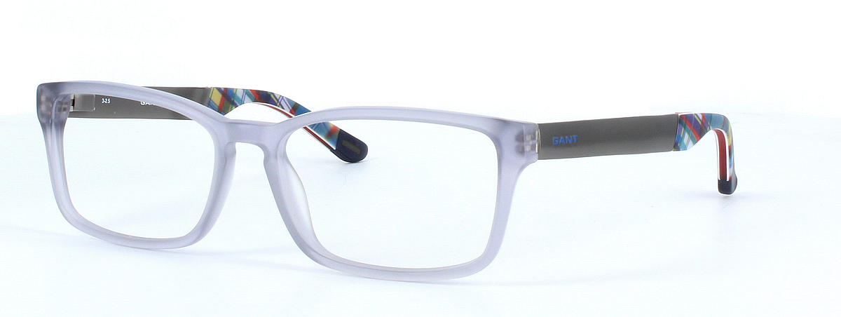 Gant 3060 020 - Unisex crystal grey acetate glasses with metal arms - image view 1