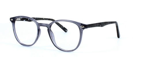 Canis - grey plastic round shaped glasses frame - image 1