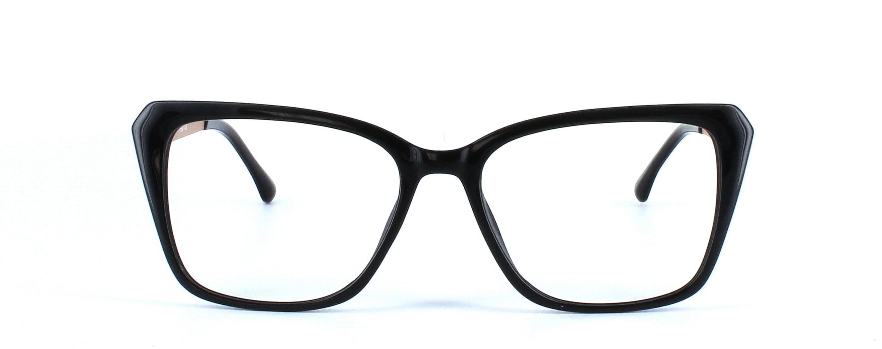 Phoenix black - ladies full rim acetate glasses frame - image 5