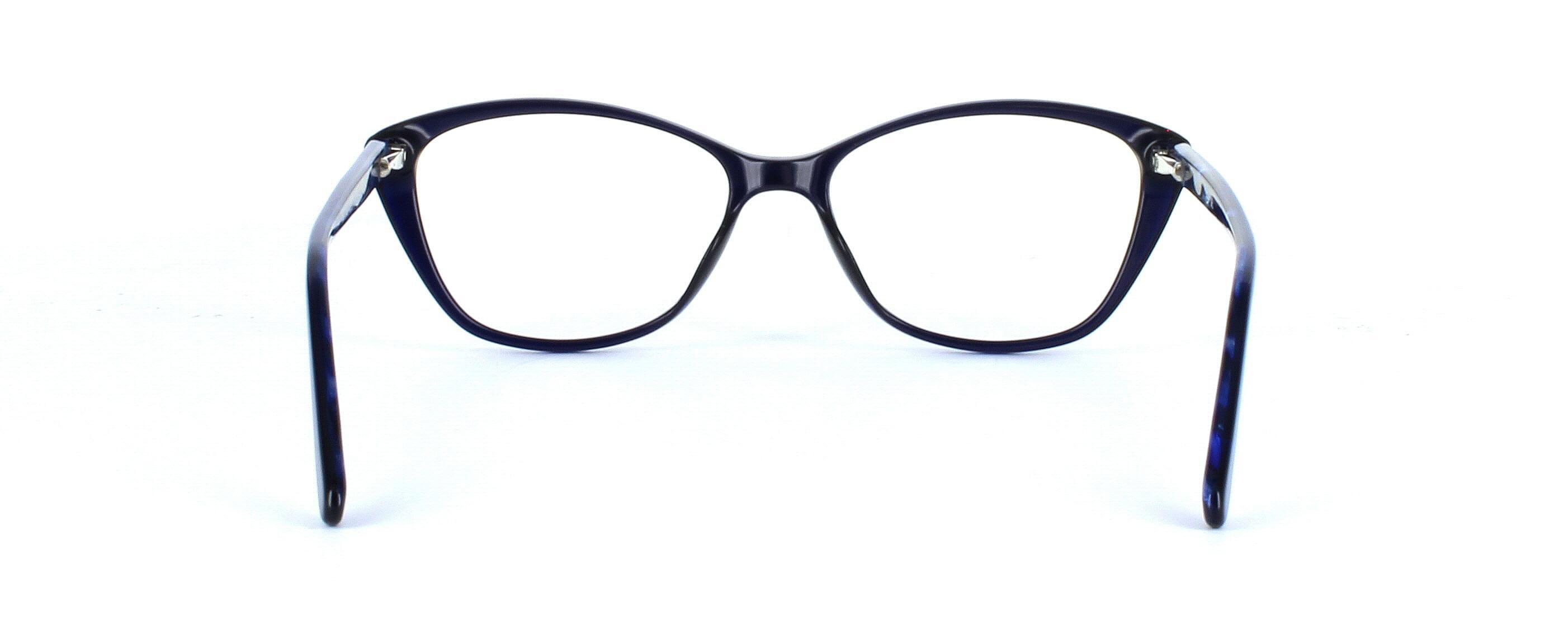 Grace Kelly - dark blue cat eye ladies acetate - image view 3