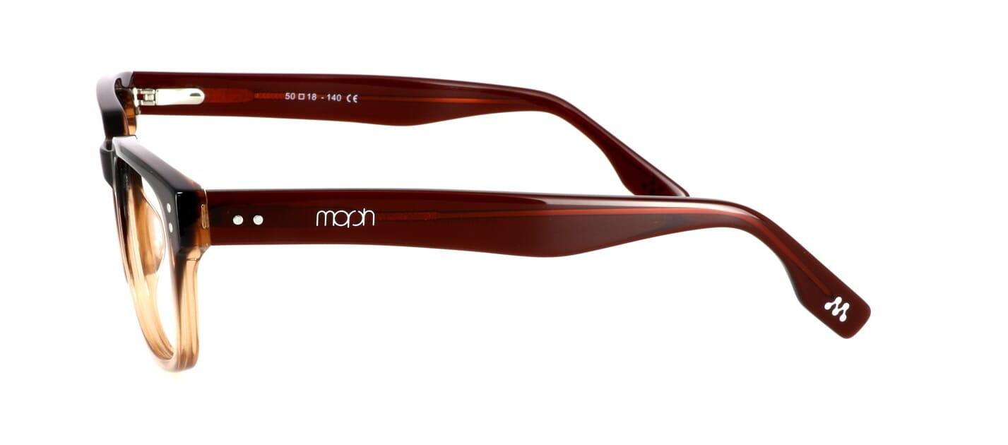 Yarwell - gents bold acetate glasses frame in a brown gradient - image view 2