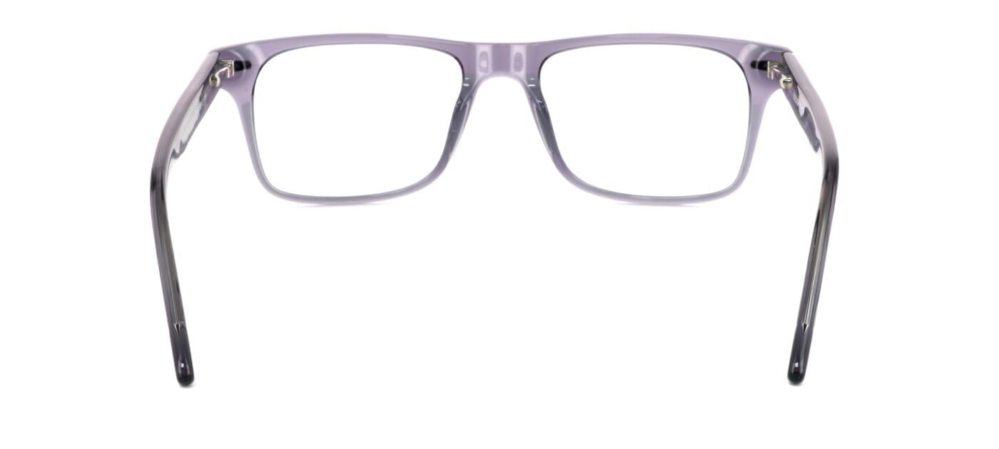 Galloway - crystal grey men's acetate glasses - image view 3