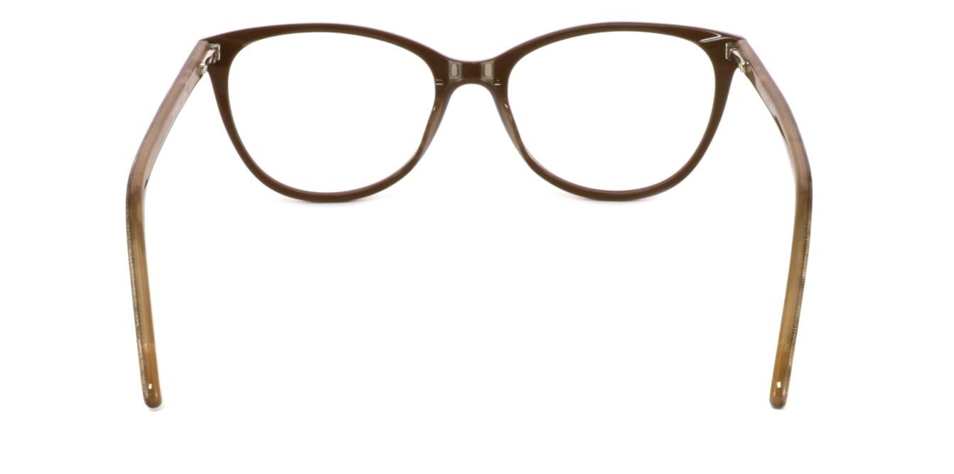 Mabrista - Brown with beige reverse - ladies acetate - image view 3