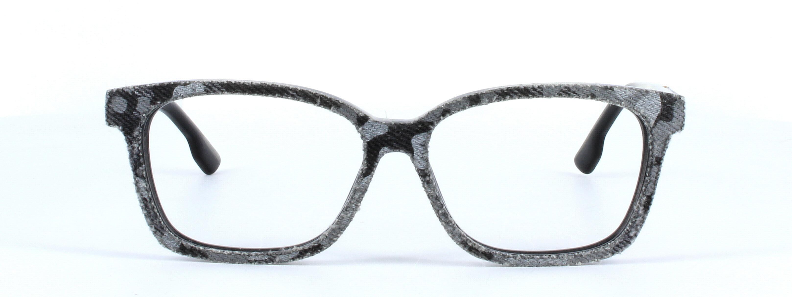 Diesel denimeye 5137 - ladies designer glasses in black/grey denim on acetate - image view 5