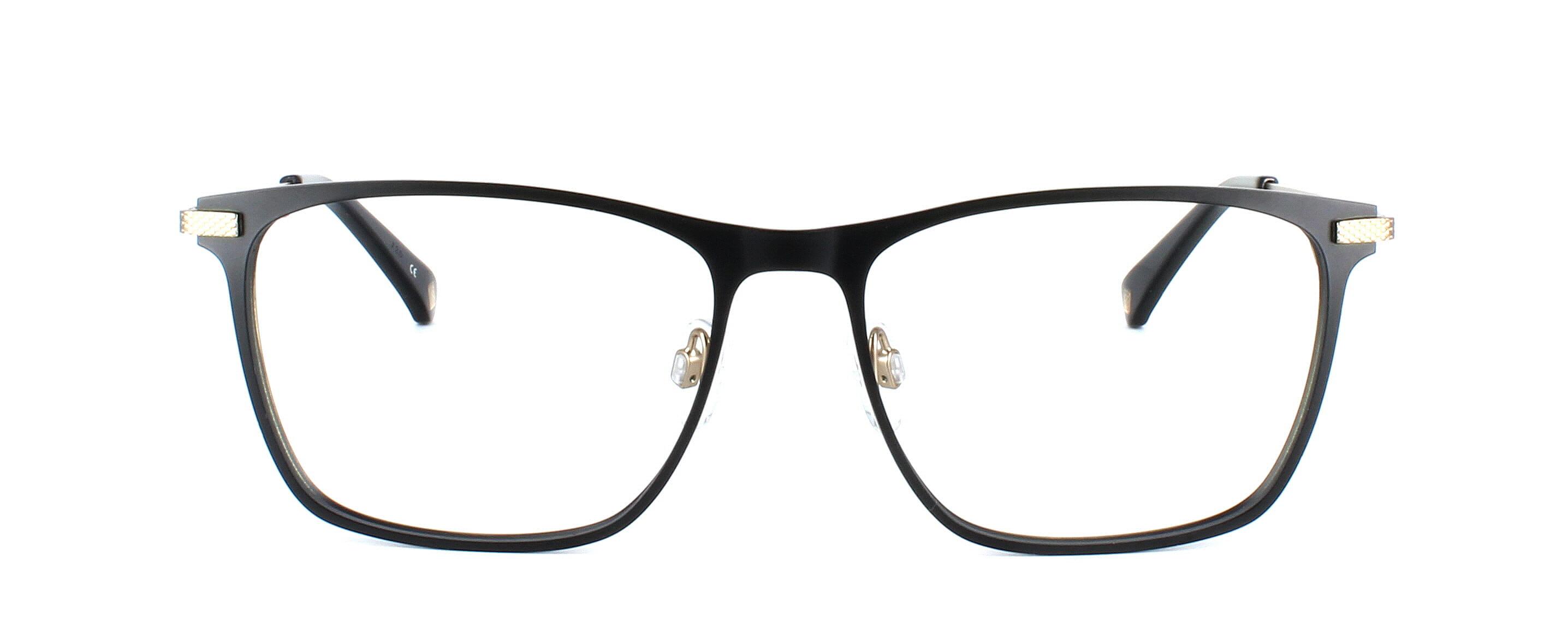 Ted Baker 4276 in black and gold. This is a metal unisex designer frame - image view 5