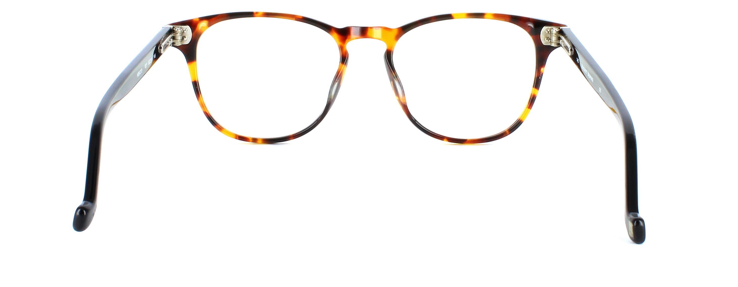 Hackett HEB 213 - Unisex acetate with tortoise face and black arms - image view 3