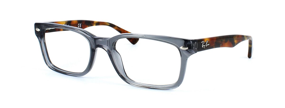 Ray Ban 5286 5629 - unisex acetate glasses in blue and tortoise - image view 1