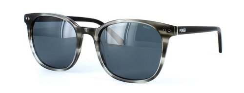 Aurelia - acetate prescription sunglasses for women - round shaped lenses - image view 1