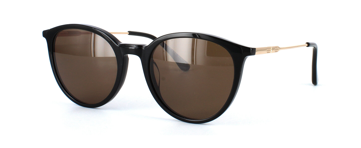 Edward Scotts BJ9201 - Prescription Sunglasses - Black - Acetate frame with sprung hinge temples - image view 1
