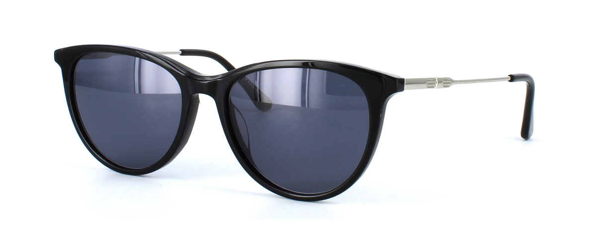 Edward Scotts BJ9202 - Prescription Sunglasses - Black - Acetate frame with sprung hinge temples - image view 1