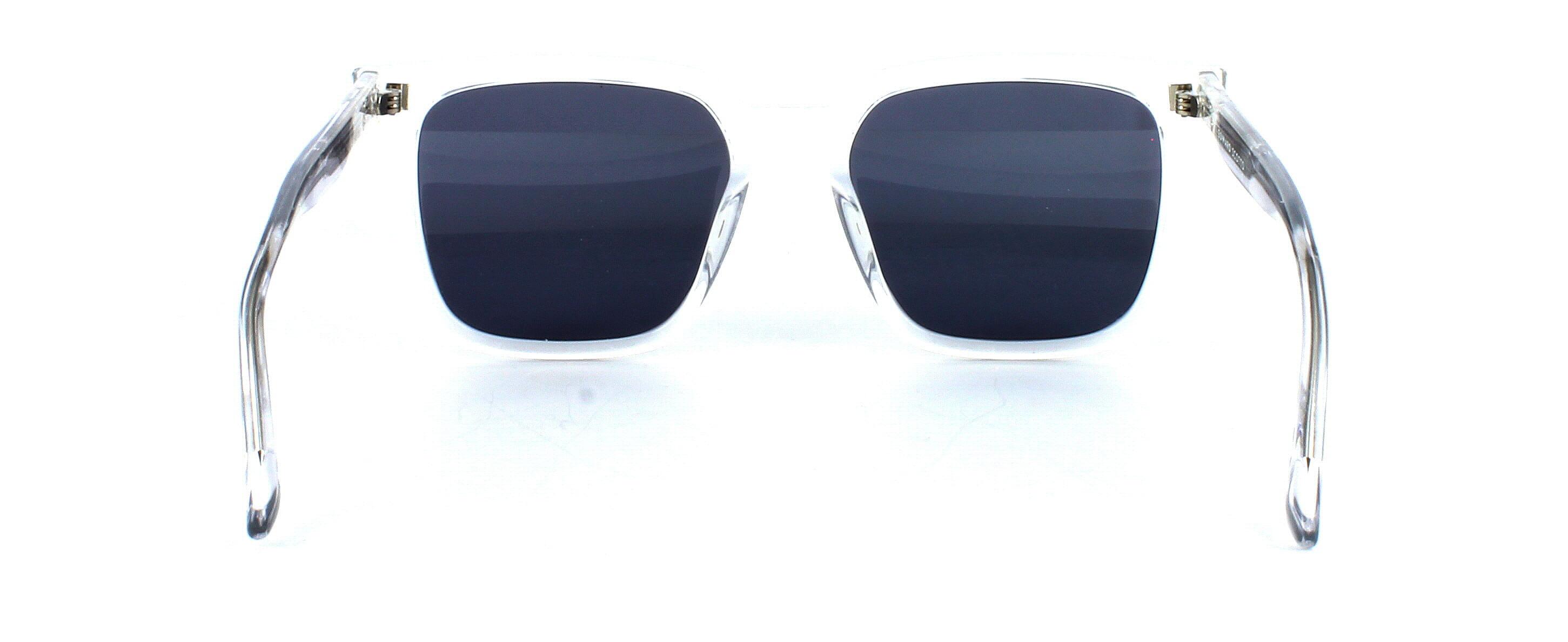 Edward Scotts PS8803 - Prescription Sunglasses - Clear Crystal - Gent's acetate frame with five barrel hinge temples - image view 3