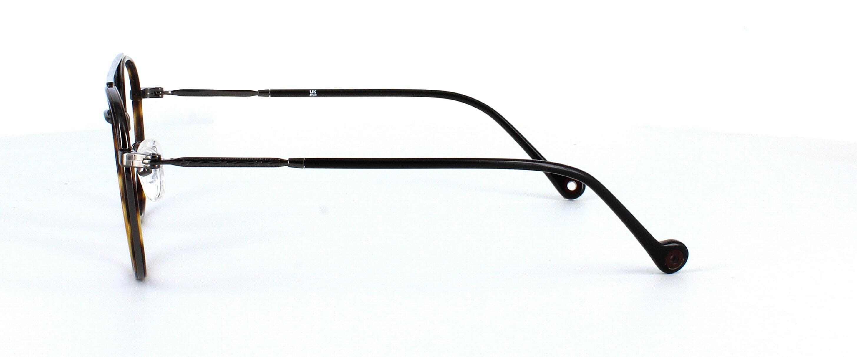 Bacanora - Round style ladies 2-tone metal and acetate aviator style glasses. frame - image view 2