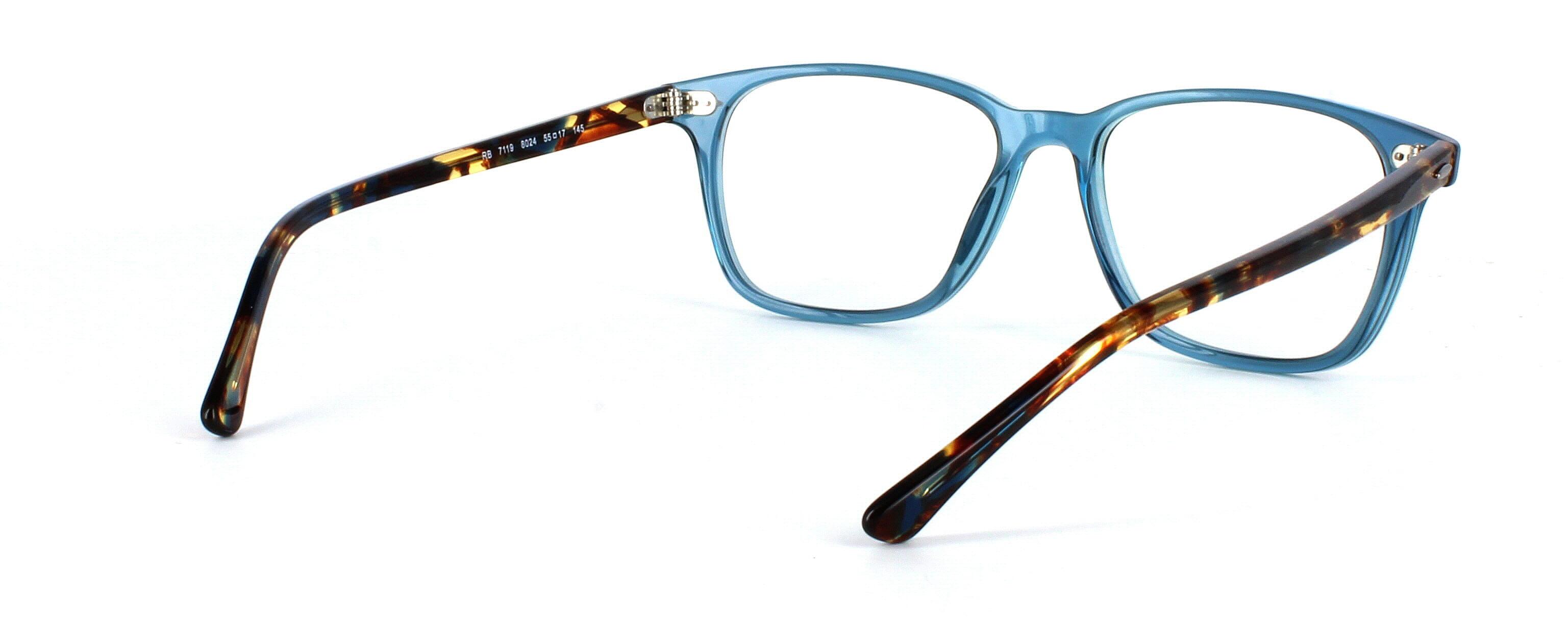 Ray Ban 7119 Crystal Blue Tortoise Designer Glasses Online Glasses2you