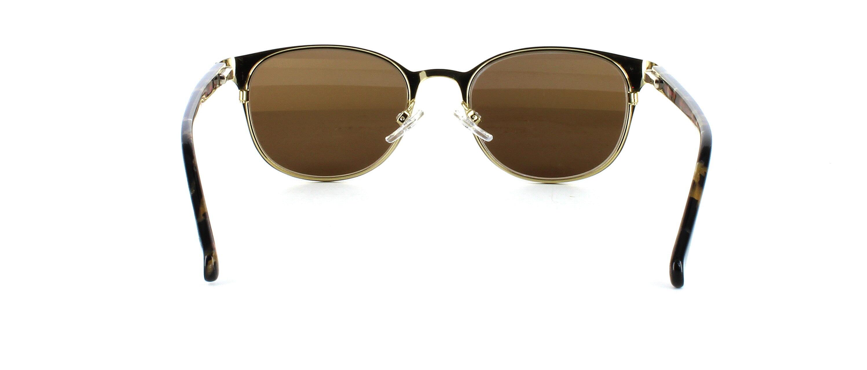 Ted Baker 2232 - Ladies metal round shaped prescription sunglasses with acetate arms - image view 3