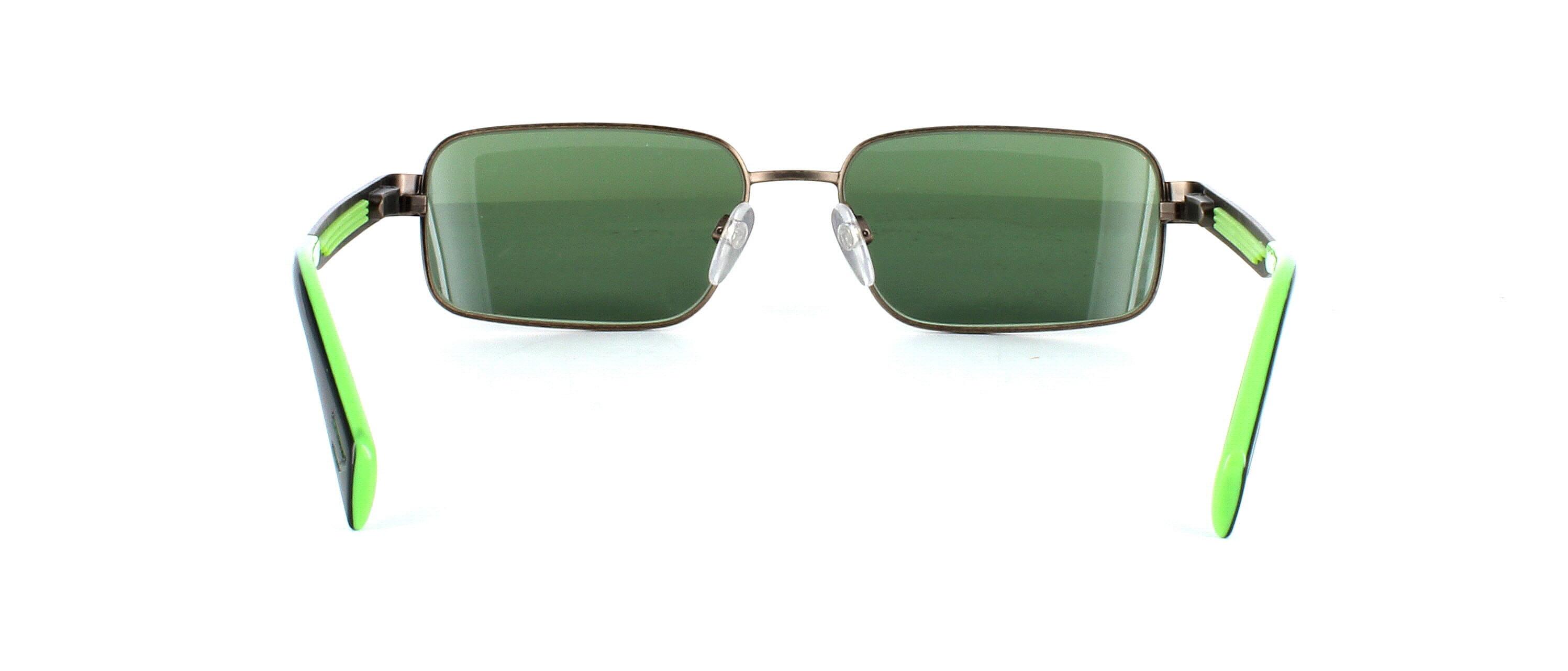 Diesel 5051 038 - Gent's bronze metal prescription sunglasses - image view 3