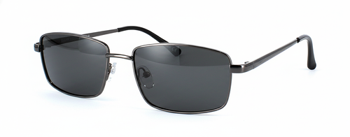 Ventry in Gunmetal - Prescription Sunglasses front left view