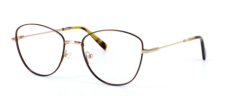 Edessa - Womens glasses - brown and gold - image 1