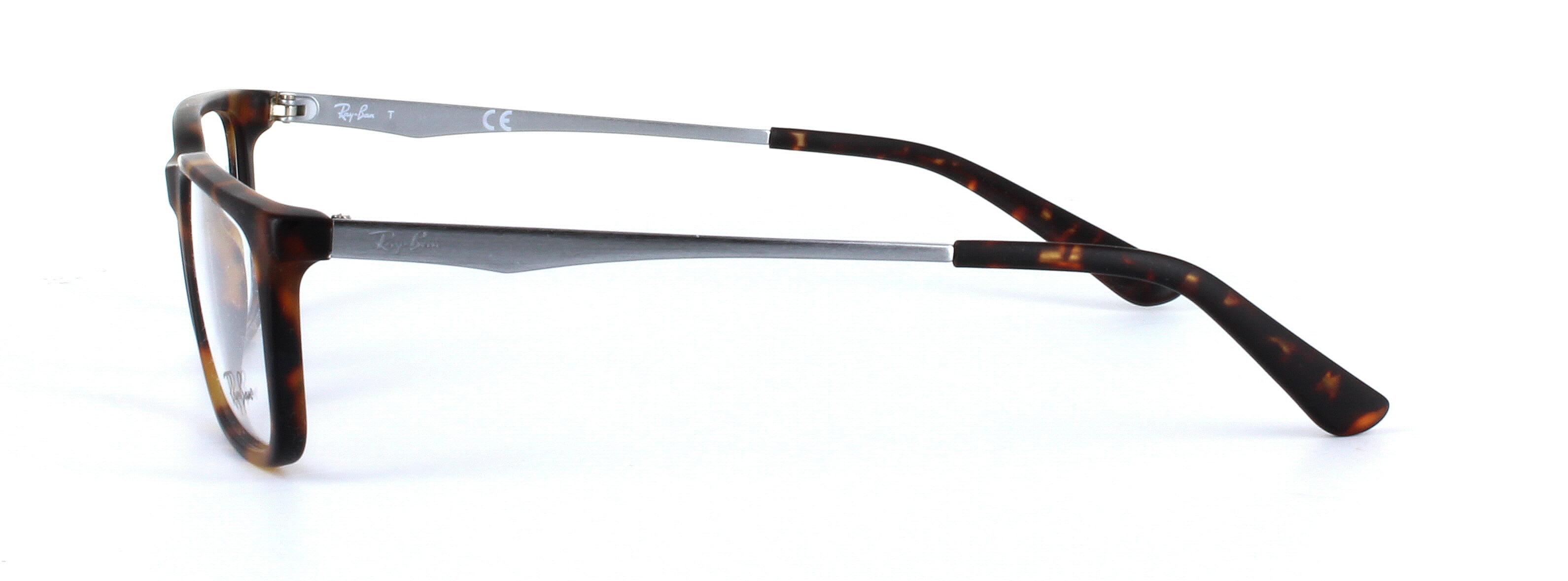 Ray ban 53121 - Unisex tortoise frame with metal arms - image 2