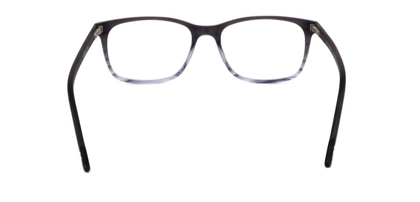 Zelah - unisex plastic glasses frame in matt grey - image 3