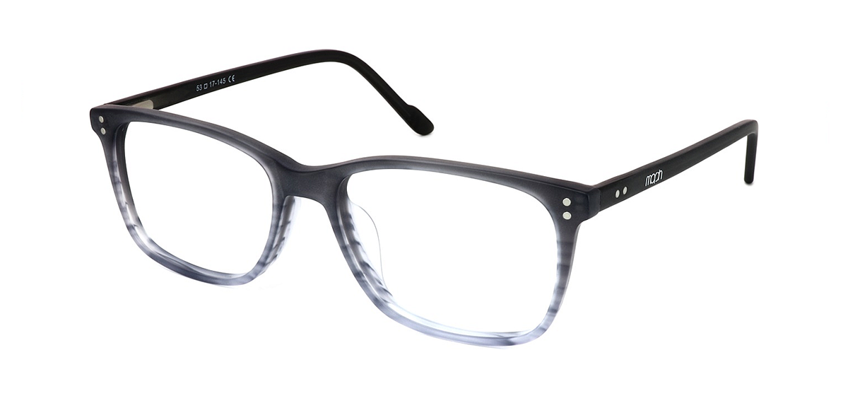 Zelah - unisex plastic glasses frame in matt grey - image 1