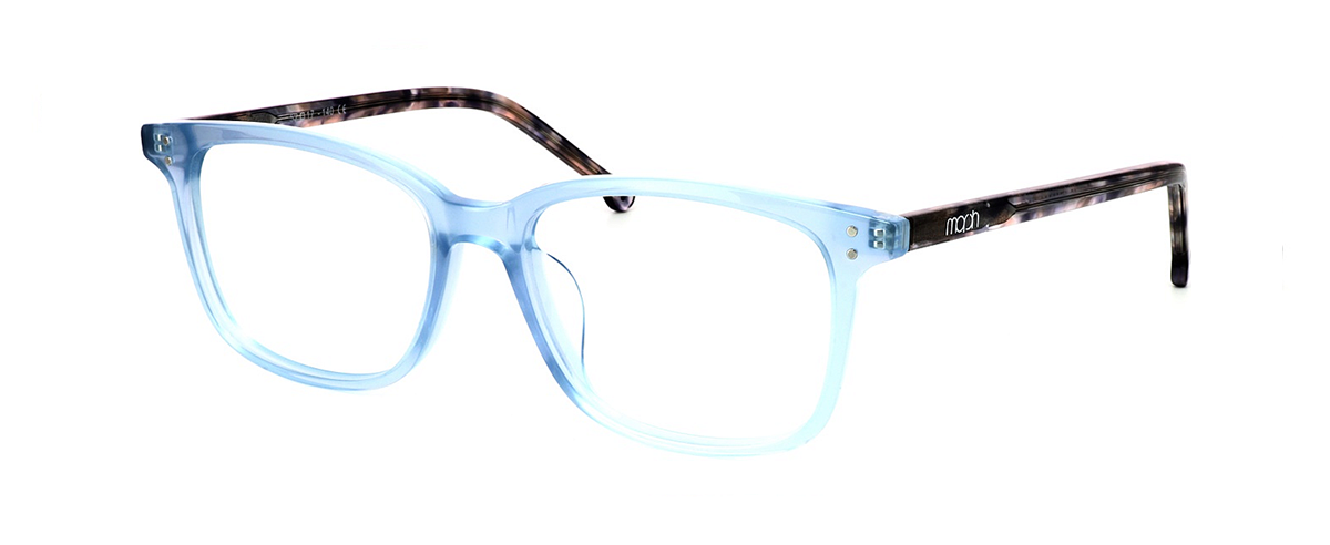 Eastwick - Women's acetate glasses frame - crystal blue - image view 1