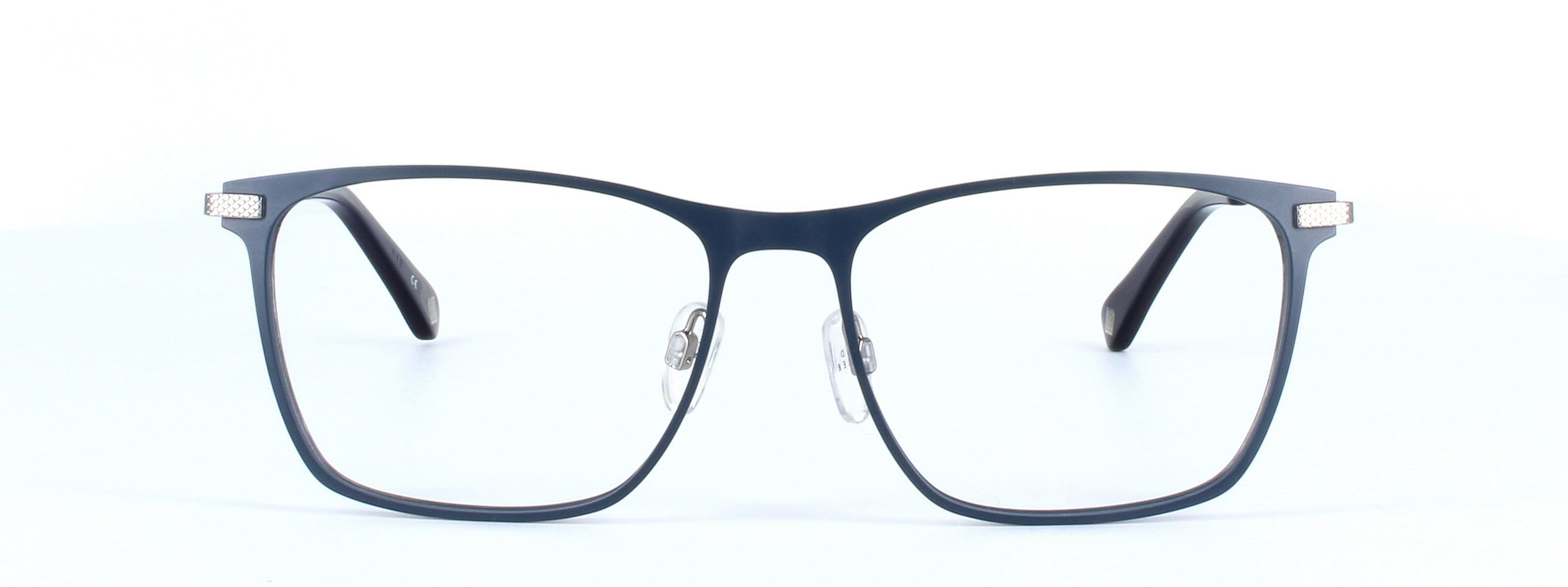 Ted Baker 4276 - Unisex designer metal glasses frame - blue and silver - image view 5