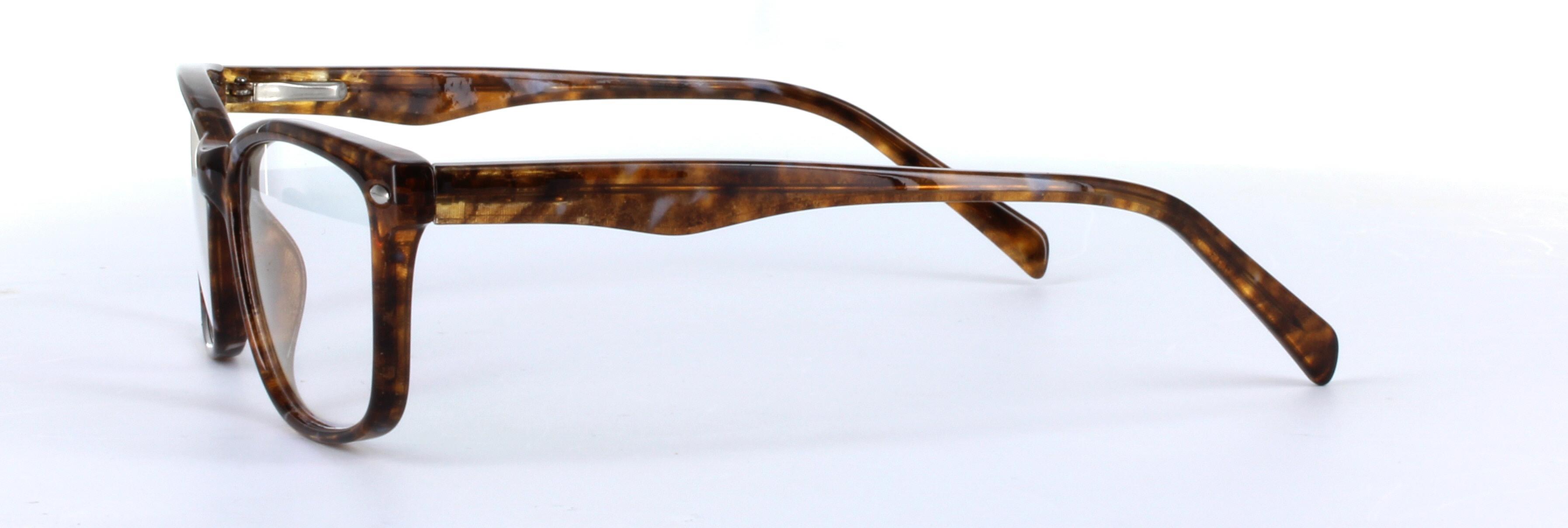 Kamryn Tortoise Full Rim Oval Rectangular Plastic Glasses - Image View 2