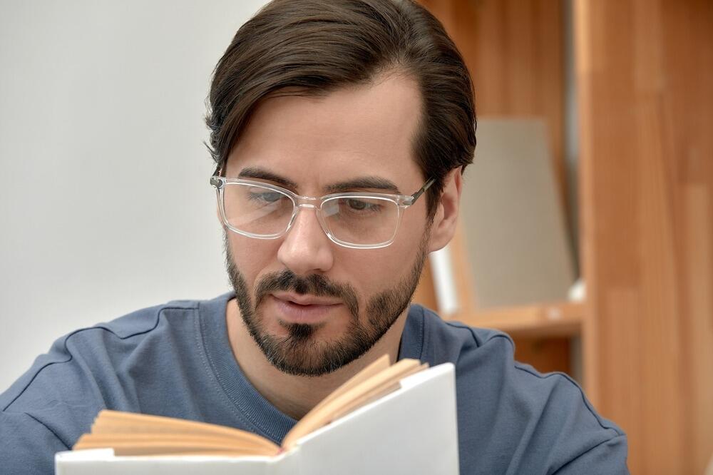 Man reading