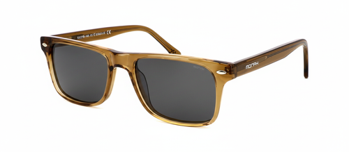 Galloway - Prescription Sunglasses - Crystal Brown front left view