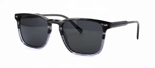 Otter - Prescription Sunglasses - Crystal Grey front left view