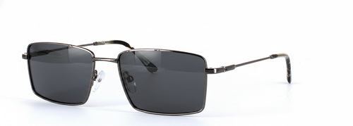 Catan in Gunmetal - Prescription Sunglasses front left view