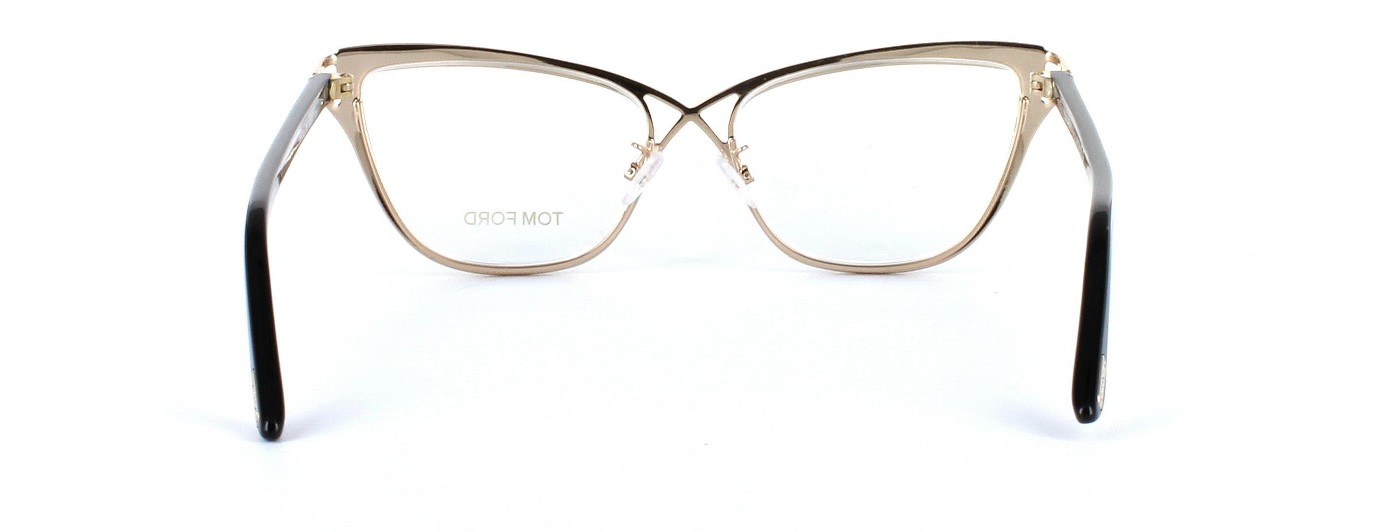 Ladies Tom Ford glasses - black & gold - image 3