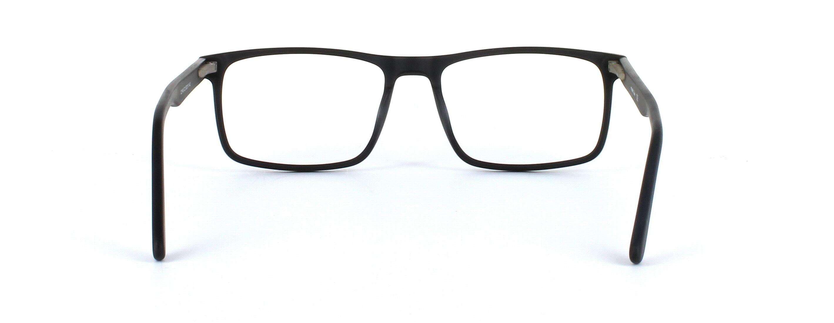 Livadia - unisex acetate glasses in matt black - image view 3