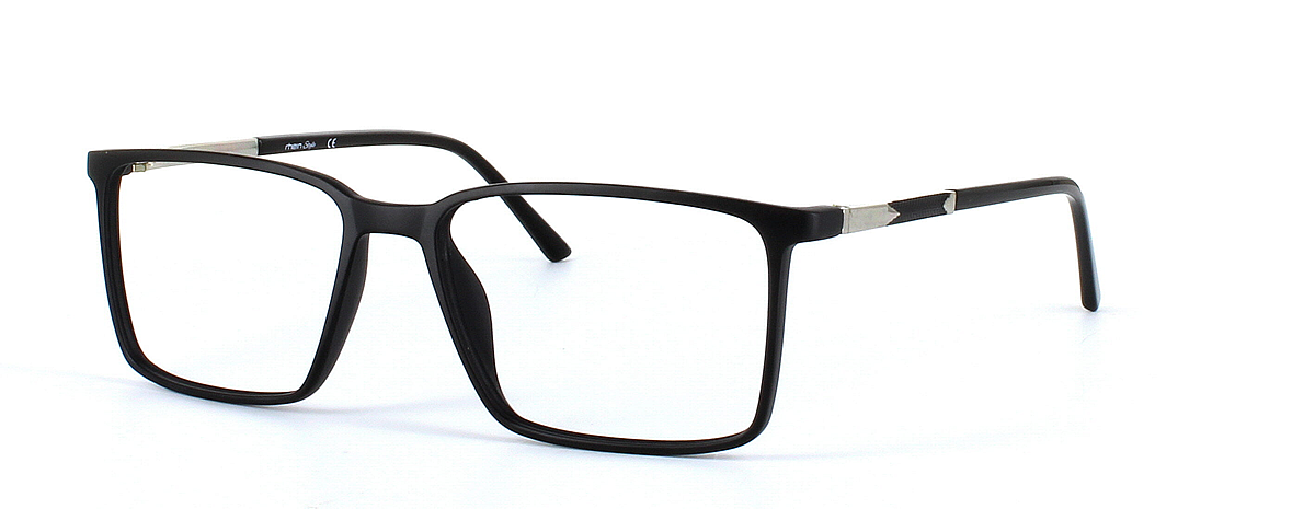Preveza - Black unisex glasses - image view 1