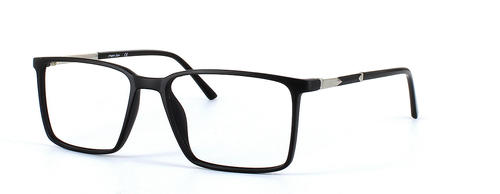 Preveza - Black unisex glasses - image view 1