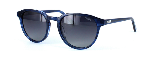 Memphis - Ladies acetate sunglasses in blue - image 1