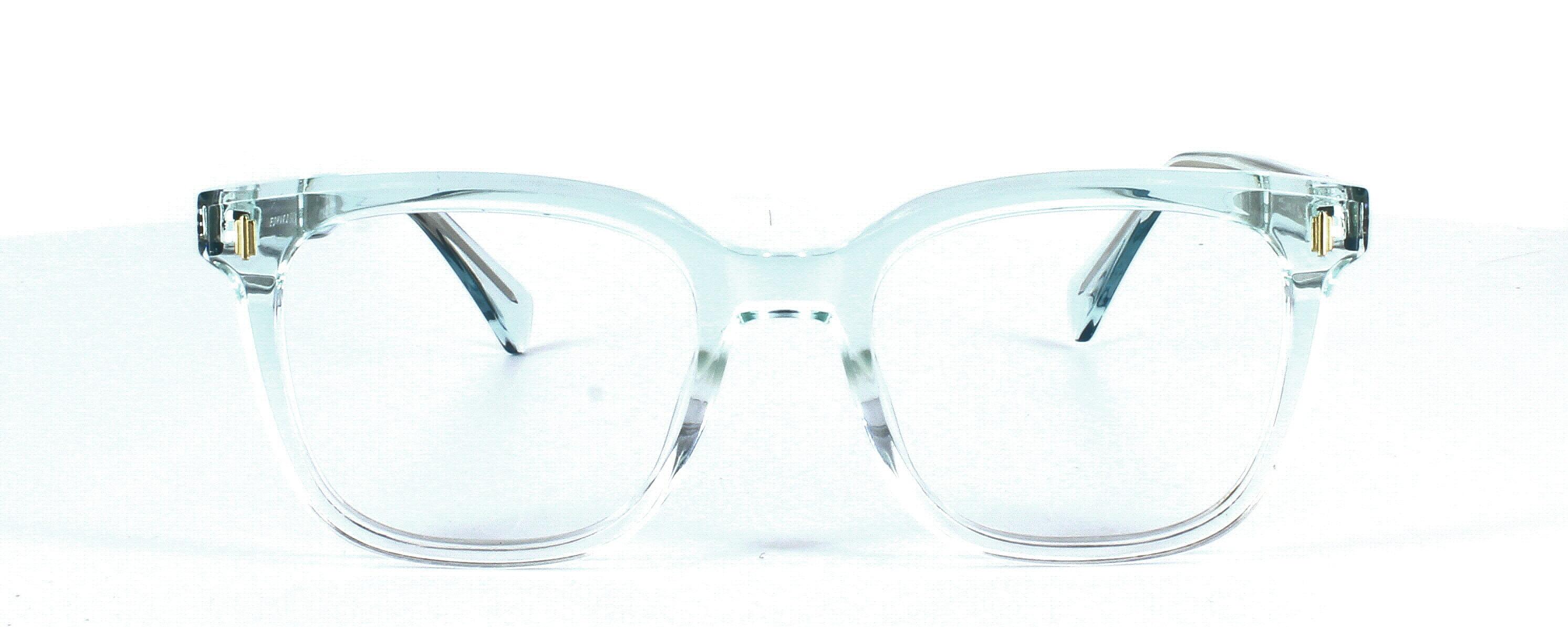 Edward Scotts TRBC901 - Lt crystal blue - Unisex acetate retro style glasses frame with square shaped lenses - image view 2