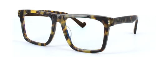 Edward Scotts PS8809 - Shiny tortoise - Gent's bold chunky acetate glasses with rectangular shaped lenses - image view 1